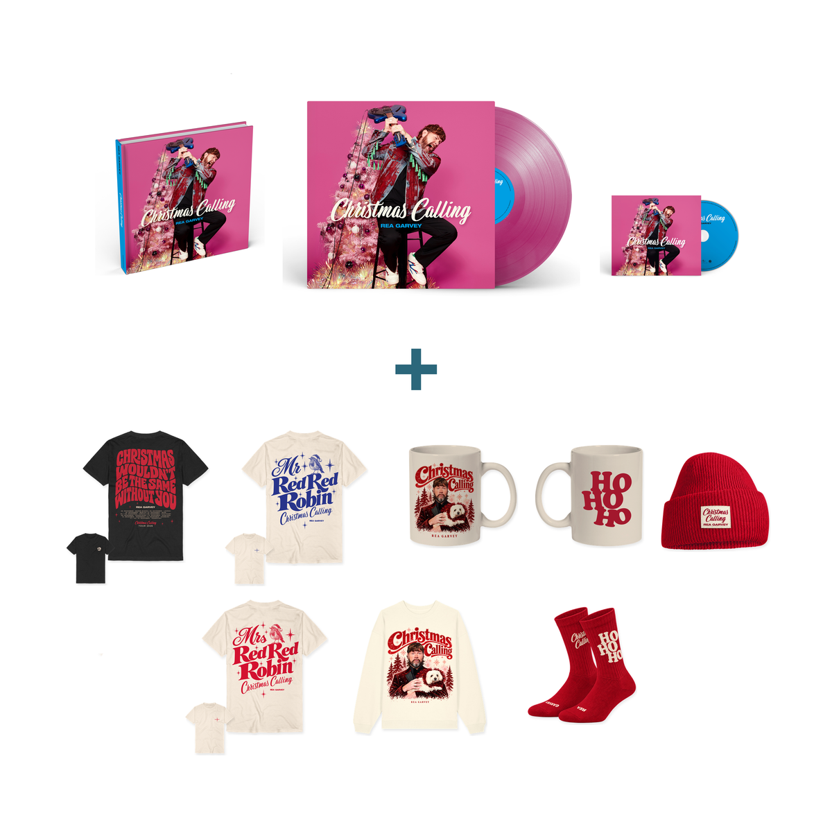 Rea Garvey Christmas Calling Musik+Merchbundle